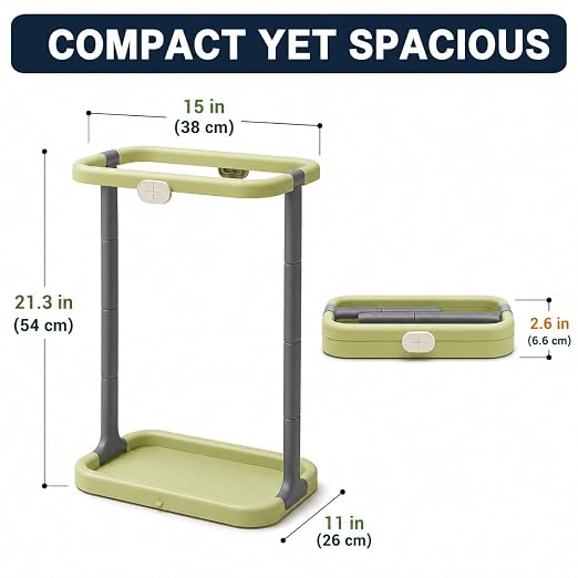 Portable Trash Bag Holder – Foldable & Lightweight Trash Bag Stand, Collapsible - Image 2