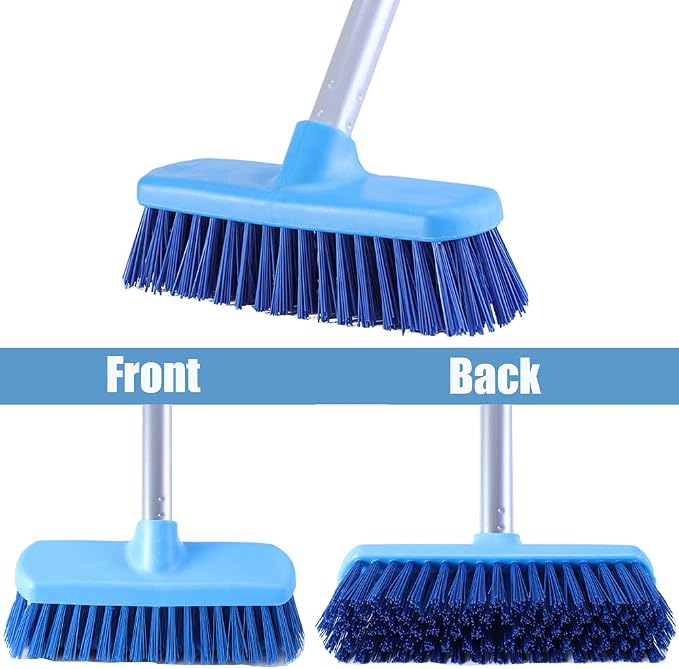 YONILL Deck Scrub Brush with Long Handle - Image 2