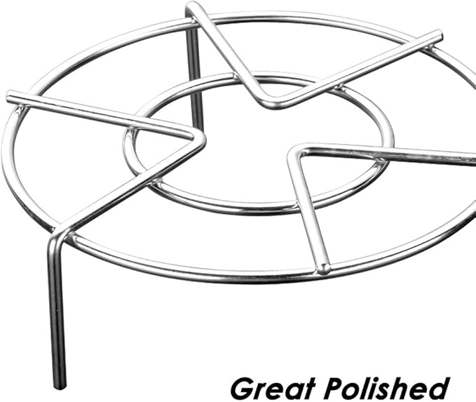 Set of 3, Stainless Steel Trivet Rack Stand, SourceTon 3 Sizes Heavy Duty Pressure Cooker Steam Rack, Steaming Rack, Pot Pan Cooking Stand- 1.2 Inch, 2 Inch, 2.6 Inch