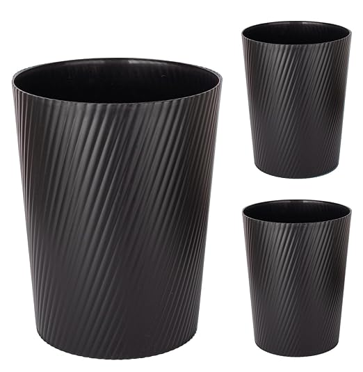 UUJOLY Small Trash Can Wastebasket Garbage Can Container Bins by UUJOLY