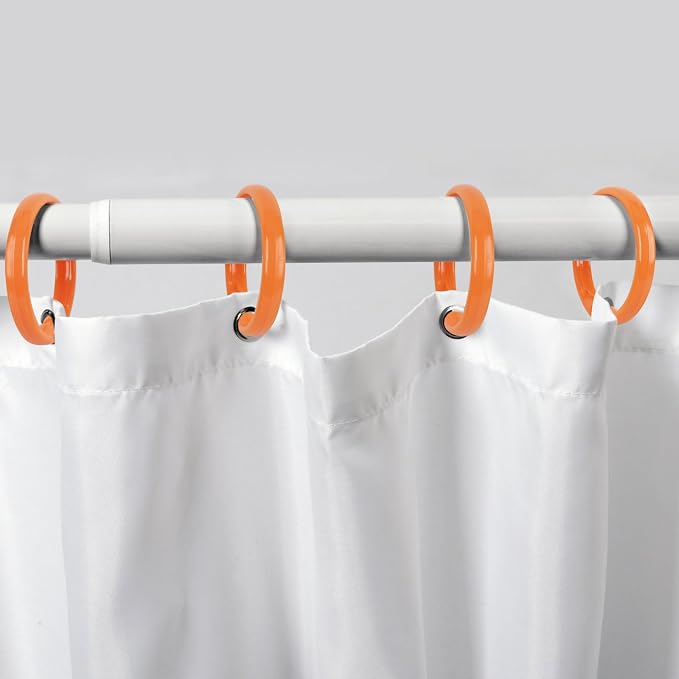 Orange Shower Curtain Hooks - Image 5