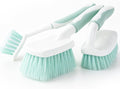 3 Pack Bathroom Scrub Brush Set, Heavy-Duty Scrub Brushes by Unknown