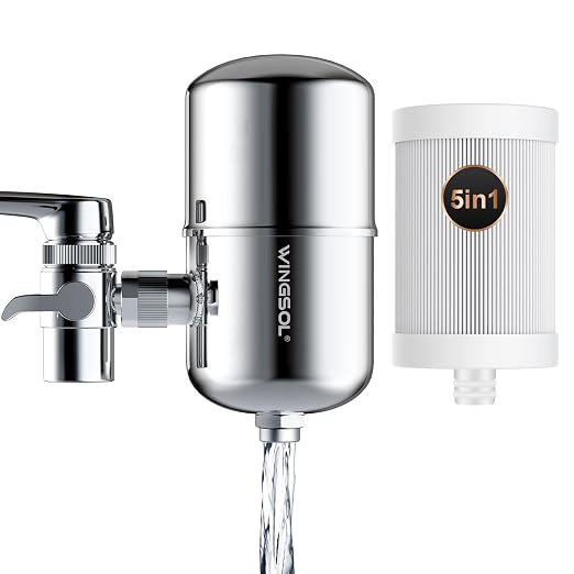 WINGSOL Stainless Steel Water Filter by WINGSOL