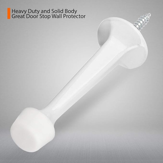 10 Pack Solid Rigid Door Stops - Image 2