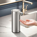 Touchless Automatic Soap Dispenser – Clog-Free Pump, 0.2s Fast Sensor, USB-C by SUNLYHOME