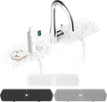 Kitchen Sink Splash Guard-24 x 5.8'' Ultrathin Silicone Sink Mat Splash Guard by EBIGIC