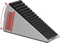 Optish Heavy Duty Door Stopper, Adjustable Spring Large Stopper, 3 Inches High by Optish