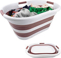 SAMMART 40L Collapsible Plastic Laundry Basket by SAMMART