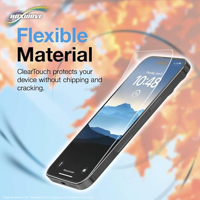 BoxWave Screen Protector Compatible with Revolution Cooking InstaGLO R90 Toaster - ClearTouch Crystal ToughShield 9H (2-Pack), Clear 9H Tough Flexible Film Screen Protector