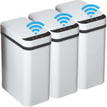 3 PACK - Bathroom Garbage Can - 2.5 Gallon Automatic Trash Cans | Bedroom by Yatmung
