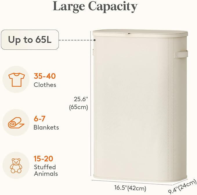 Lifewit Slim Laundry Basket - Image 3