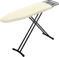 Ironing Board Full Size, RAINHOL Ivory 43x13 Compact Iron Board by RAINHOL