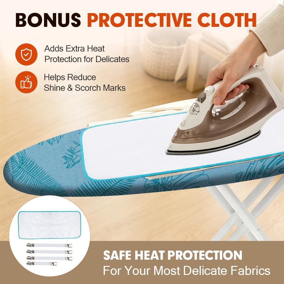 Ironing Board Cover and Pad, Extra Large 21x57, Extra Thick - Image 6
