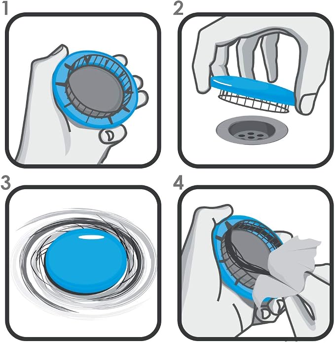 Tub Flo Stainless Steel Shower Drain Hair Catcher, Hair Stopper - Image 2