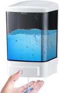 Manual Soap Dispenser Wall Mounted, Bathroom Kitchen Commercial | Leak-proof by IEALODS