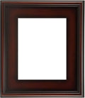 Creative Mark Plein Air Style Frame, Mahogany, 6x8-2.75" Wide Moulding with 1/2" Rabbet Depth, Open Back W/O Glazing, Museum Quality, For Art Panels, Stretched Canvas, Pictures & More