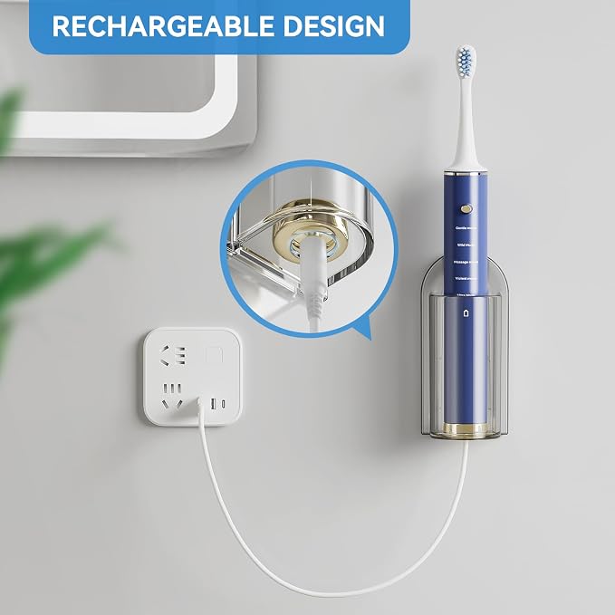 MOPMS Electric Toothbrush Holders Wall Mounted - Image 2
