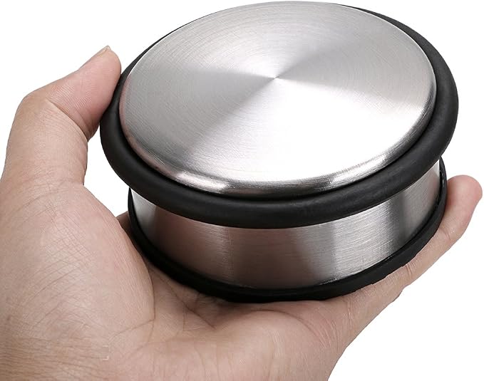Sumnacon Heavy Duty Floor Door Stopper No Drill Stainless Steel Door Stops | - Image 7