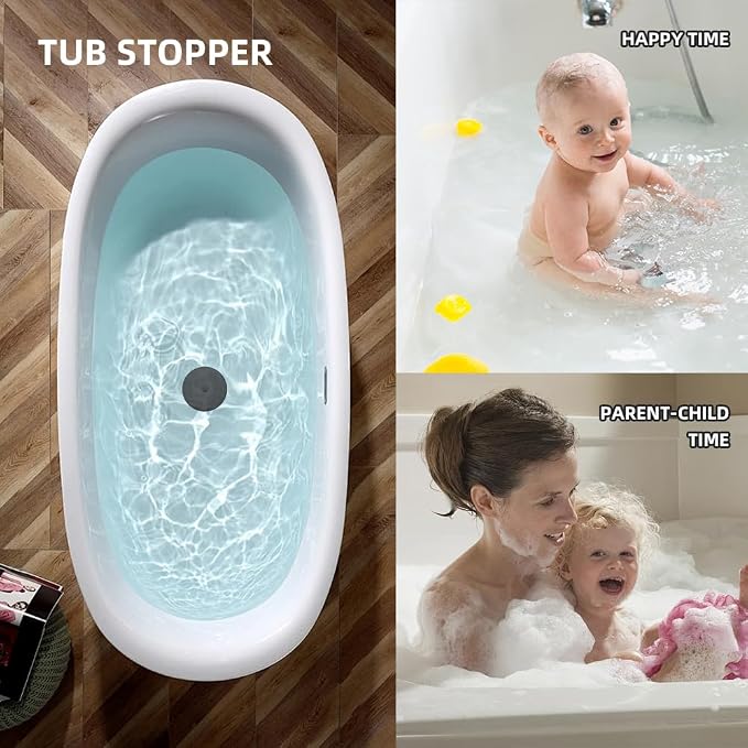 Tub Stopper 2PCS, Bathtub Drain Stopper, 6 inches Bathtub Tub Drain Cover - Image 5