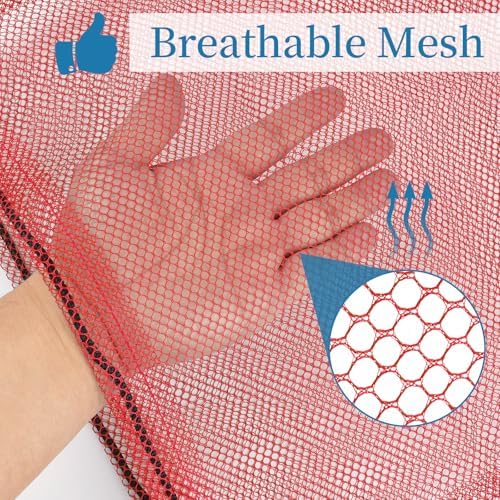 6 Pack Mesh Drawstring Bags - Image 4