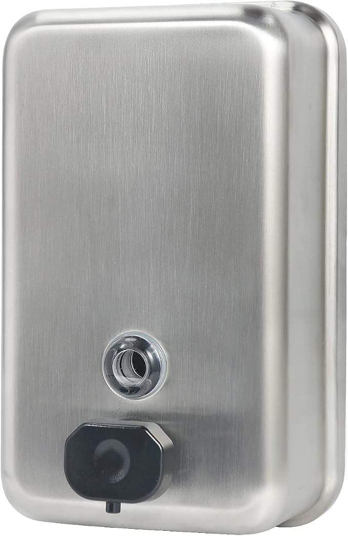 Stardrix Heavy Duty Stainless Steel Wall Mount Soap Dispenser, 1100ml/37oz by Stardrix