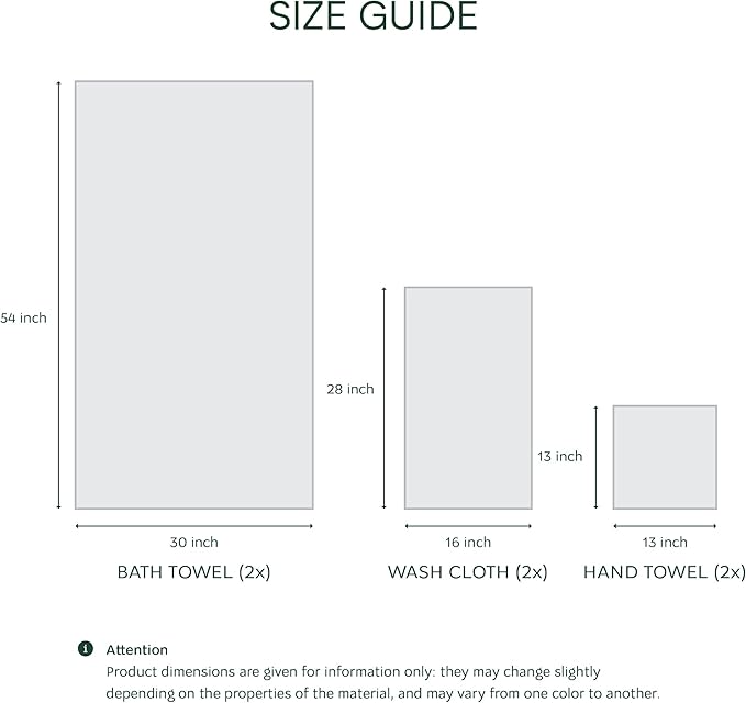 Lacoste Heritage Supima Cotton 6-Piece Towel Set, Sand | Highly Absorbent - Image 4