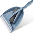 Hand Broom and Dustpan with Squeegee, Mini Dust Pan and Brush Set with a Scraper by Unknown
