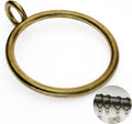 24 Packs Bronze Metal Curtain Rings by GASRONS