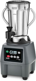 Waring 1-Gallon Blender, 3.75 HP, Stainless Steel Jar with Spigot & Handles, Commercial for Smoothies, Soups & Sauces – CB15SF