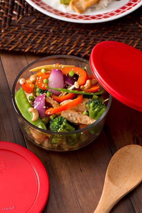 Pyrex Simply Store Glass Food Storage Containers Set | Meal prep containers - Image 4