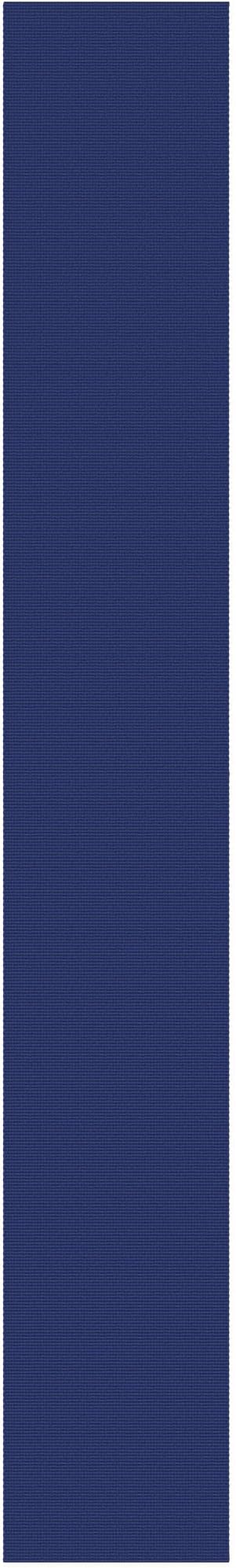 IOHOUZE Washable Exrea Long Hallway Runner Rug 3x20 Non Slip Rubber Backed Kitchen Runner Entryway Runner Indoor, Woven Rugs Floor Carpet for Kitchen Hall Entryway, Royal Blue/Navy