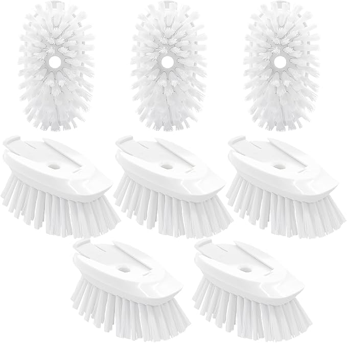 4 Pack Dish Brush Refills for OXO Dish Brush, Dish Brush Replacement Head | by pamrack