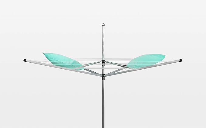 Brabantia Lift-O-Matic Outdoor 4 Arm Clothesline Height Adjustable, Folding - Image 6