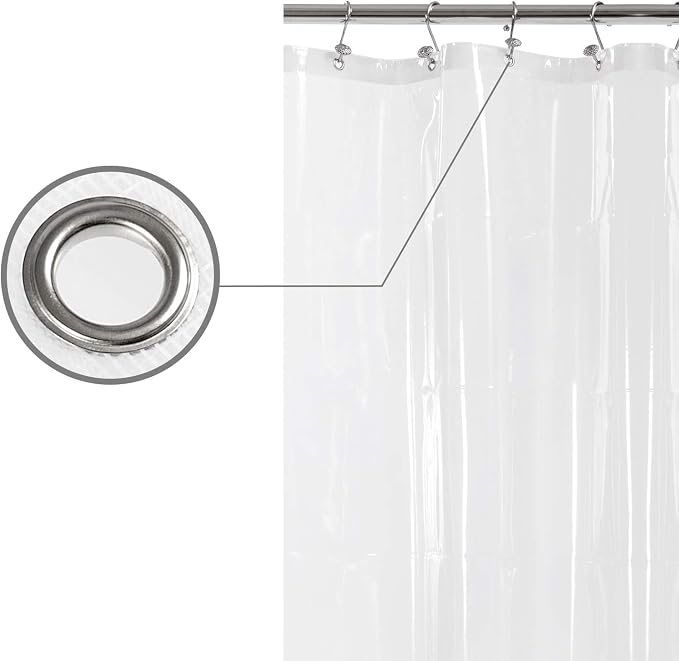 Barossa Design Short Shower Curtain or Liner 72x66 - Image 4