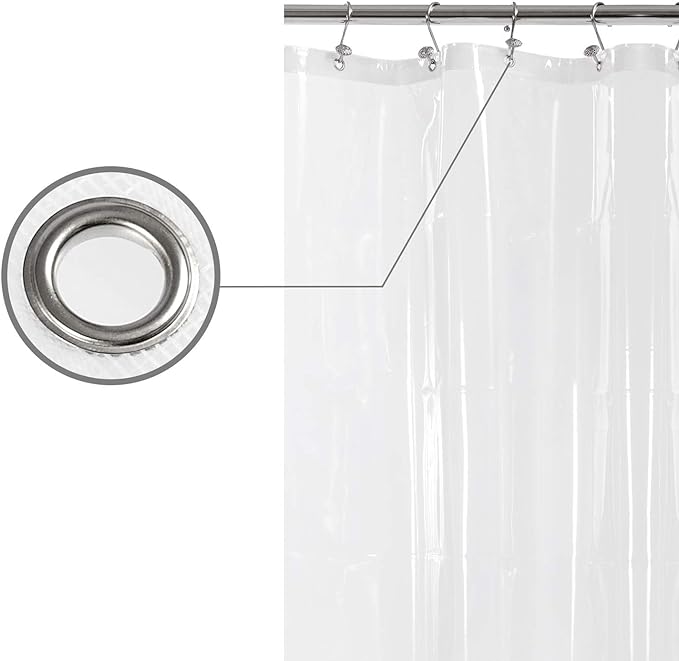 Barossa Design Heavy Duty Shower Curtain Liner - Image 9