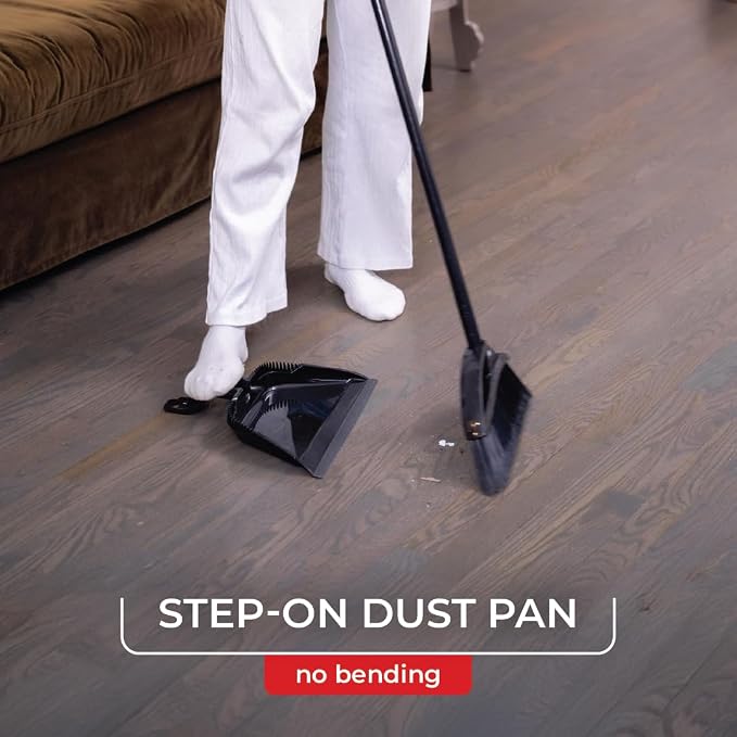 O-Cedar Strong Sweep Broom and Dustpan Set - Image 8