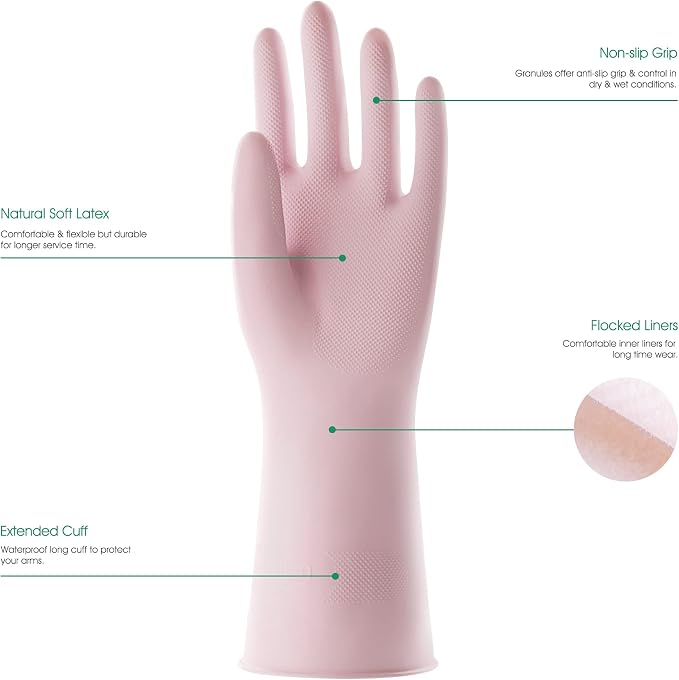 COOLJOB Small Household Rubber Gloves - Image 2