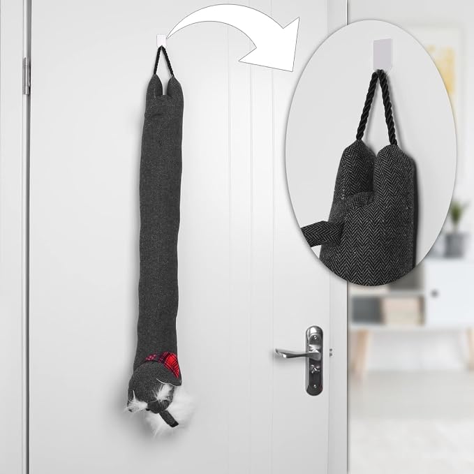 36 Inch 3LB Heavy Duty Under Door Draft Stopper, Decorative Soundproof Door - Image 8