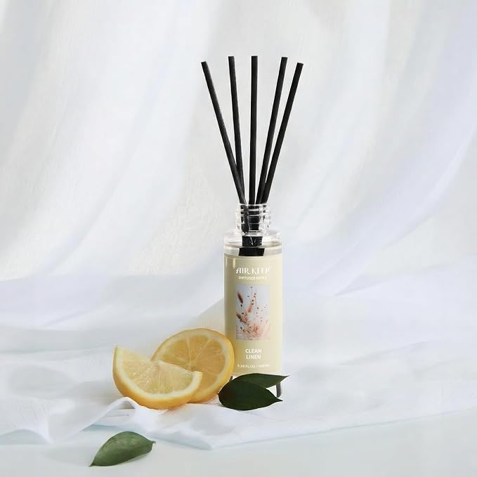 Reed Diffuser Oil Refill/Clean Linen/3.38 oz/1 Pack/Air Freshener & - Image 4