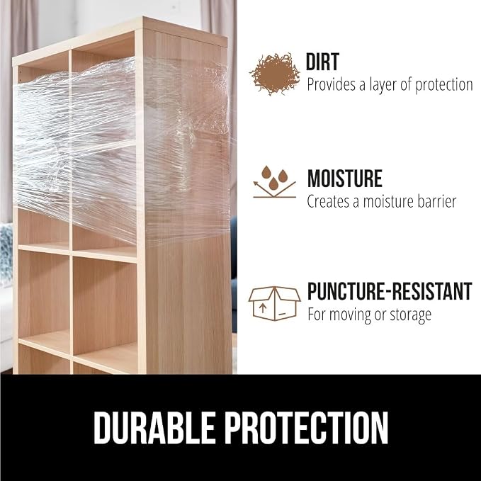 GORILLA GRIP Stretch Film Shrink Wrap - Image 4