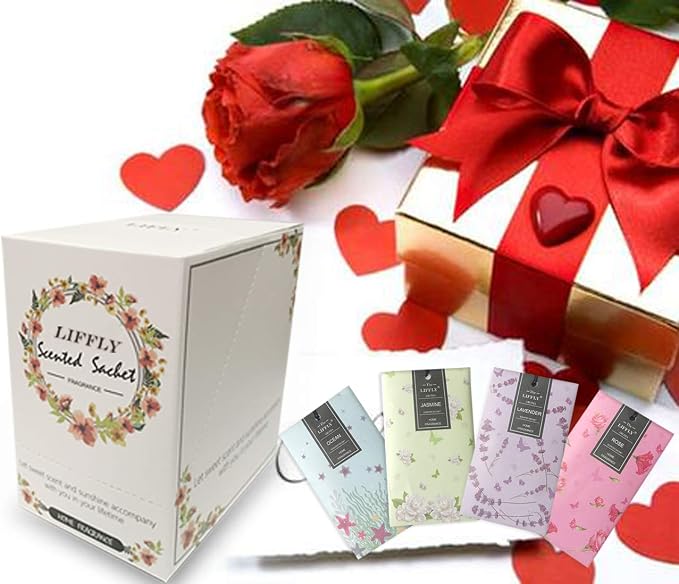 14 Packs Rose Scented Sachets Bags - Image 7
