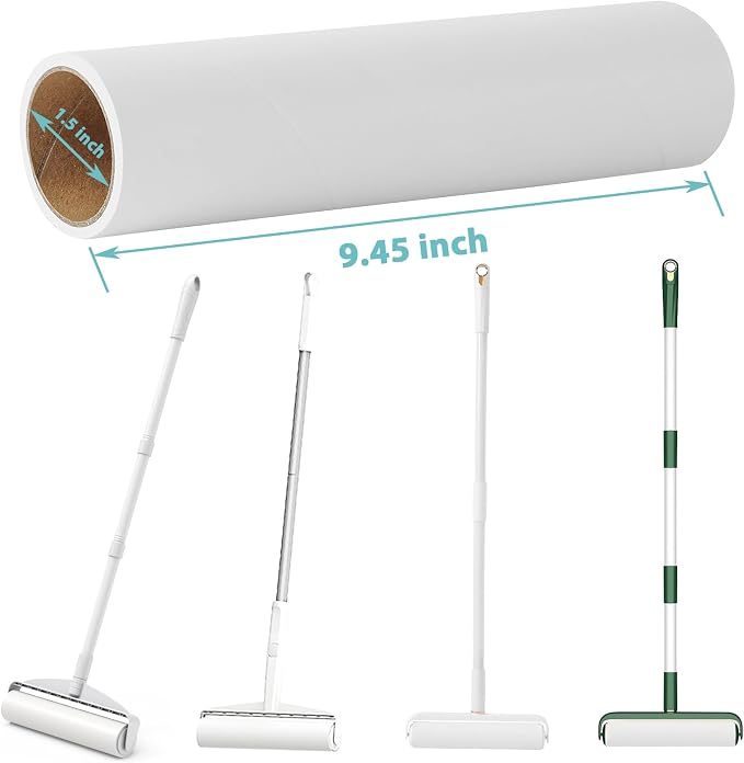 9.45 inch Large Lint Roller Refills Compatible - Image 2