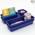 6 PCS Drawer Organizer Set, 3 Size Makeup Drawer Divider Organizer by StoreHappily