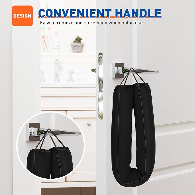 MAGZO Draft Stopper for Bottom of Door 36 Inches, Home Essential | Triangular - Image 8