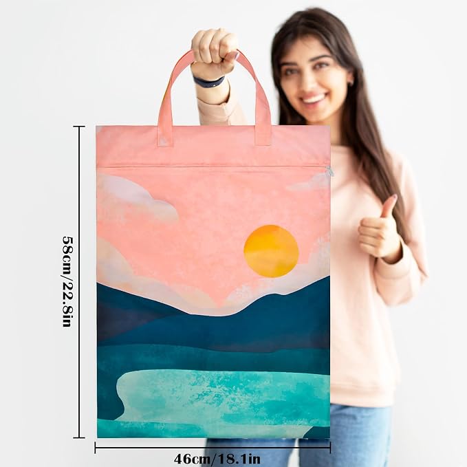 2 Pcs Large Travel Laundry Bags - Image 3