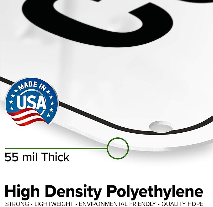 Custom warning Sign, Ansi Sign, Osha Compliant, 12x18 Inches, 55 mil thick HDPE (high density polyethylene), Made in USA by My Sign Center