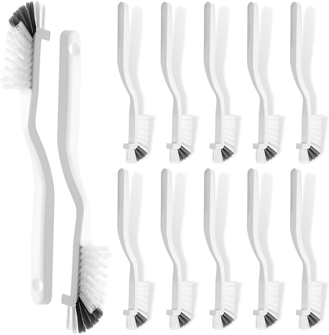 Yinkin 12 Pcs Kitchen Scrub Brushes Cleaning, Right Angle Mini by Yinkin