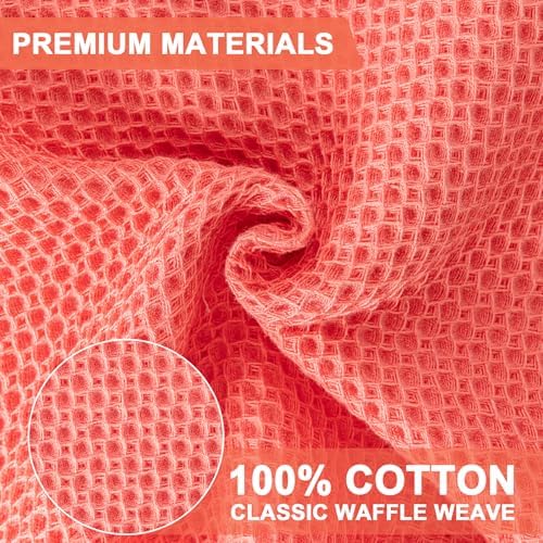 Kitchen Towels 6-Pack Kitchen Dish Cloths, 100% Cotton, 12x12 In - Image 2