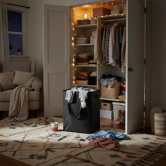 efluky Slim Laundry Basket, Narrow Laundry Hamper - Image 7