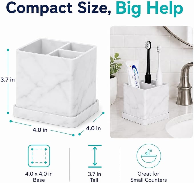 Silicone Toothbrush Holders for Bathrooms - Image 2